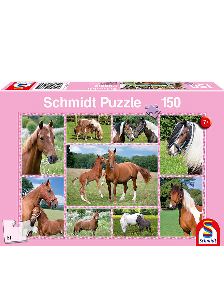 Schmidt Spiele 150tlg. Puzzle "Pferdeträume" - ab 7 Jahren - 18% | Gesellschaftsspiele