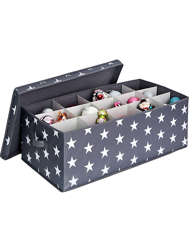 STORE IT Weihnachtskugelbox in Grau - (B)58 x (H)25 x (T)36 cm - 14% | Kisten-koerbe