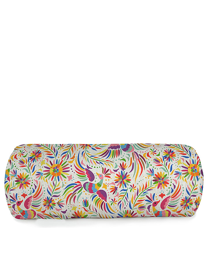 Madre Selva Kissenrolle "Ave Otomi" in Bunt - (L)50 x (B)20 cm - 44% | Dekokissen