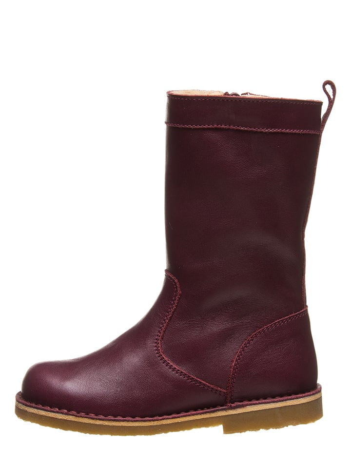 kmins Leder-Stiefel in Bordeaux - 60% | Größe 30 | Kinderstiefel