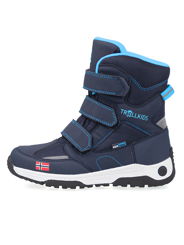 Trollkids Winterboots "Lofoten XT" in Dunkelblau/ Hellblau - 43% | Größe 31 | Kinderstiefel