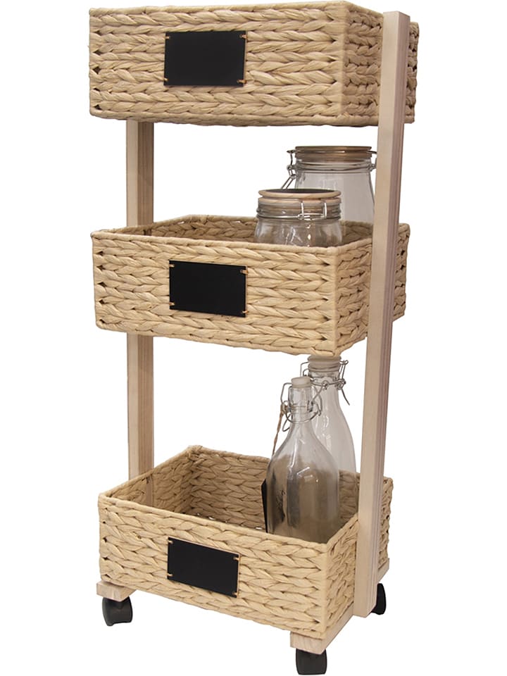 Ethnical Life Regal in Hellbraun - (B)36,5 x (H)79 x (T)27 cm - 0% | Regale