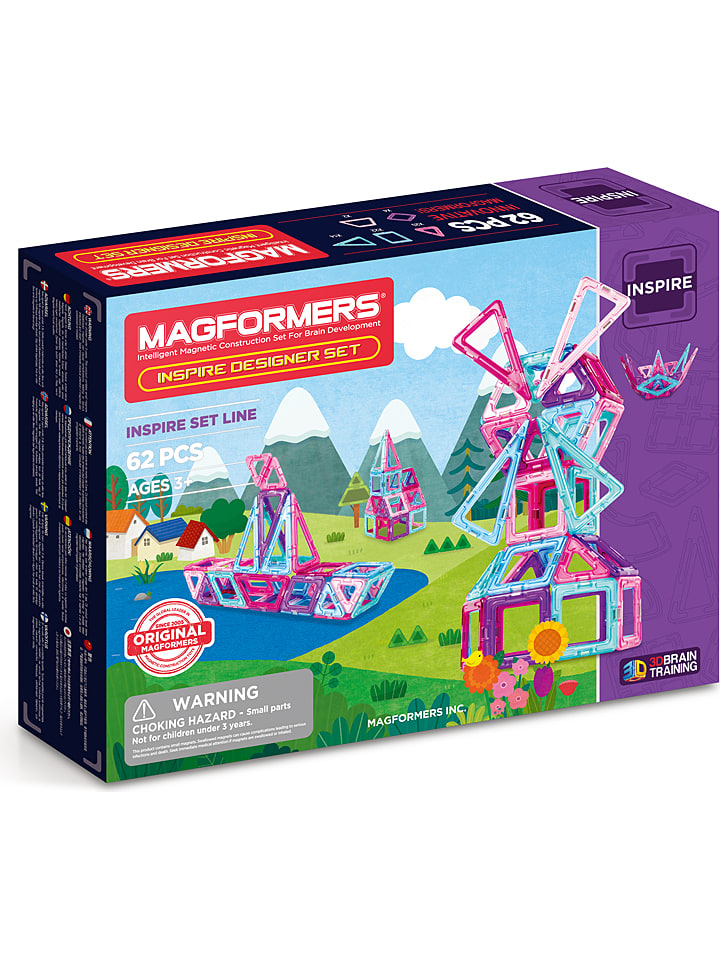 MAGFORMERS 62tlg. Magnetspielset "Inspire" - ab 3 Jahren - 18% | Experimentieren-spielzeug