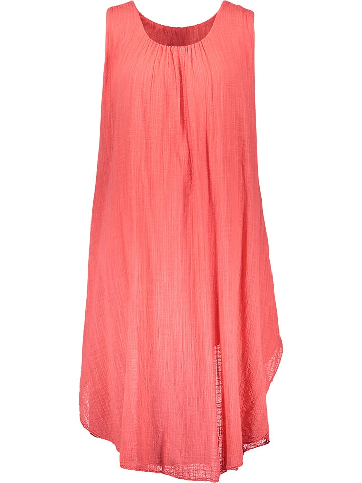 Pretty Closet Jurk Koraalrood Goedkoop Kopen Limango