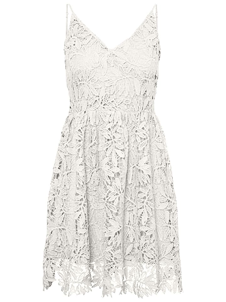 Vero Moda Jurk Luna Wit Goedkoop Kopen Limango