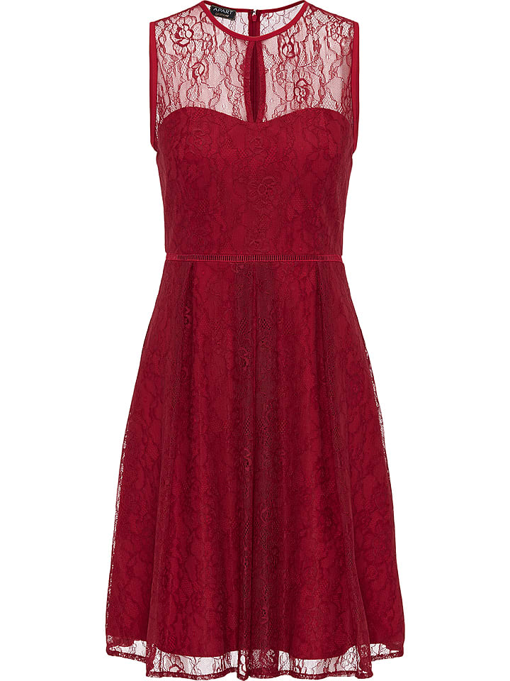 Apart Kanten Jurk Bordeaux Goedkoop Kopen Limango