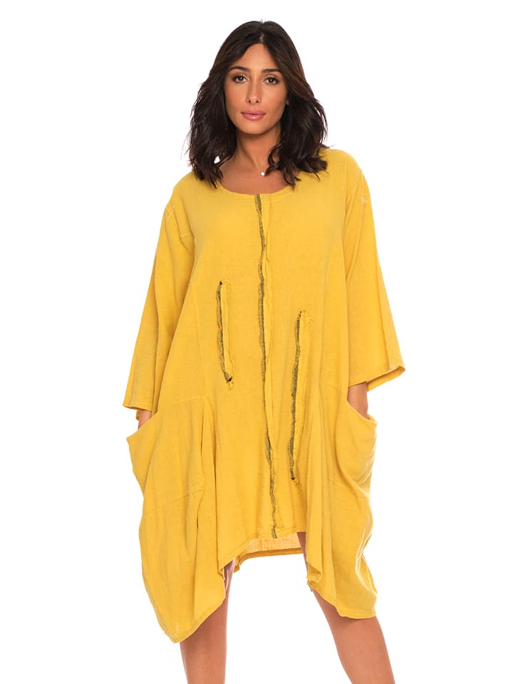 Jurk Nelly Geel Goedkoop Kopen Limango