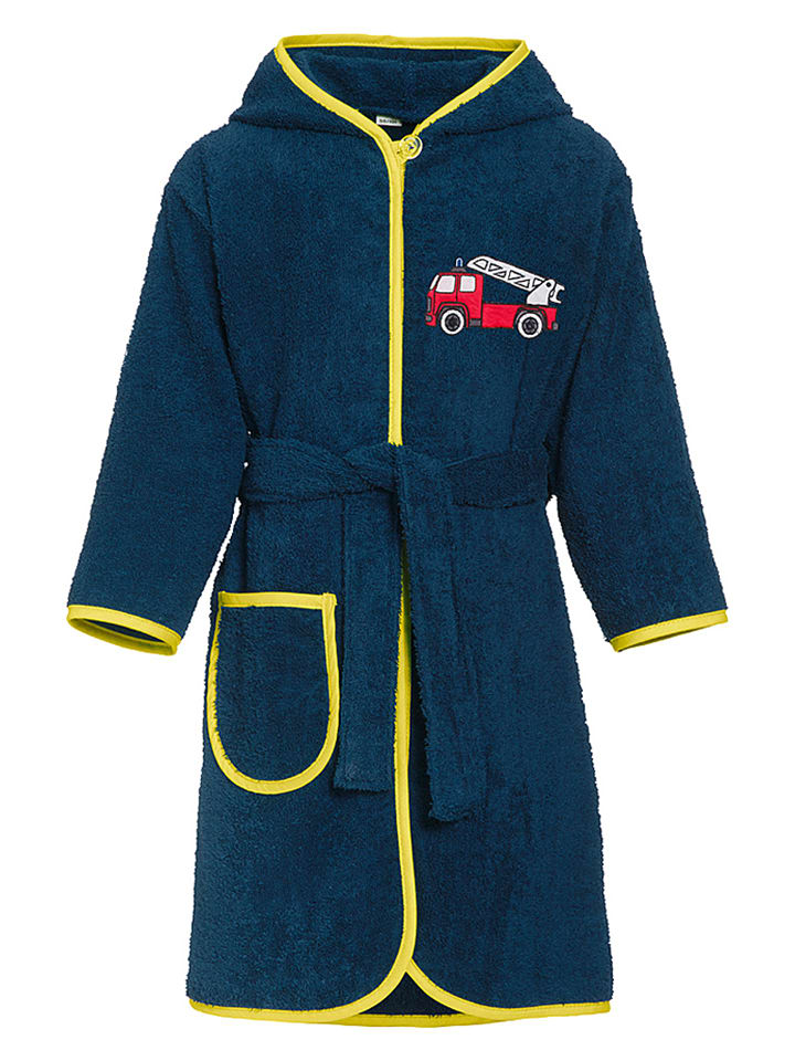 Playshoes Bademantel in Dunkelblau - 34% | Größe 122/128 | Baby-waesche