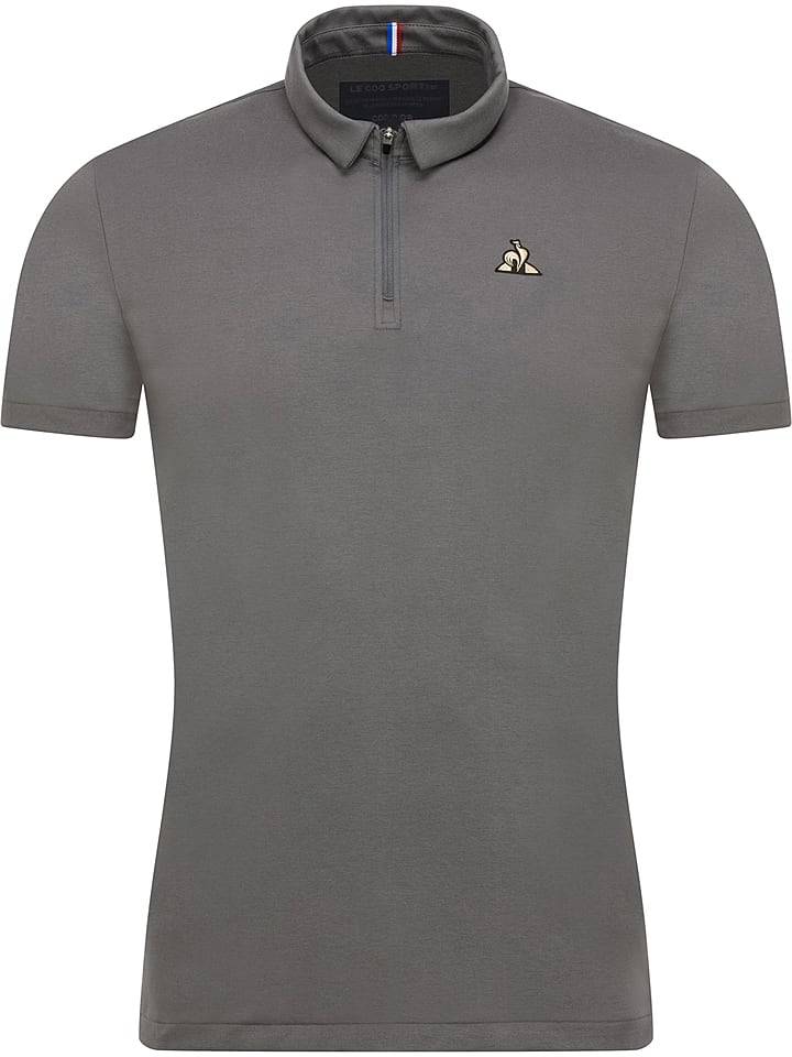 polo le coq sportif gris