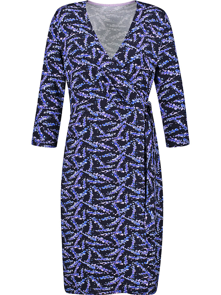 Gerry Weber Jurk Blauw Paars Goedkoop Kopen Limango
