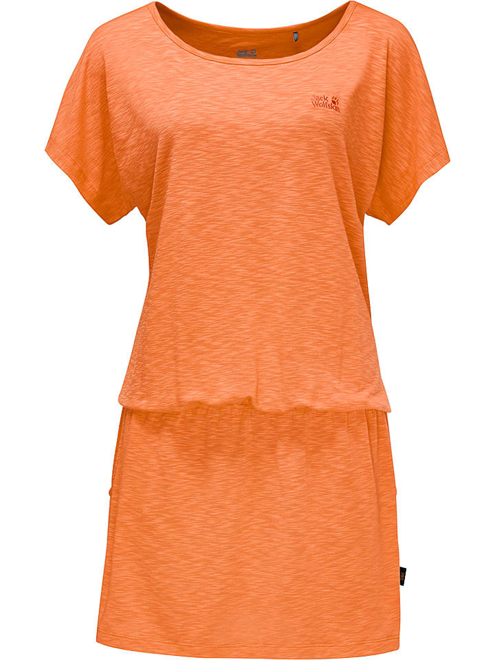 Jack Wolfskin Jurk Travel Oranje Goedkoop Kopen Limango