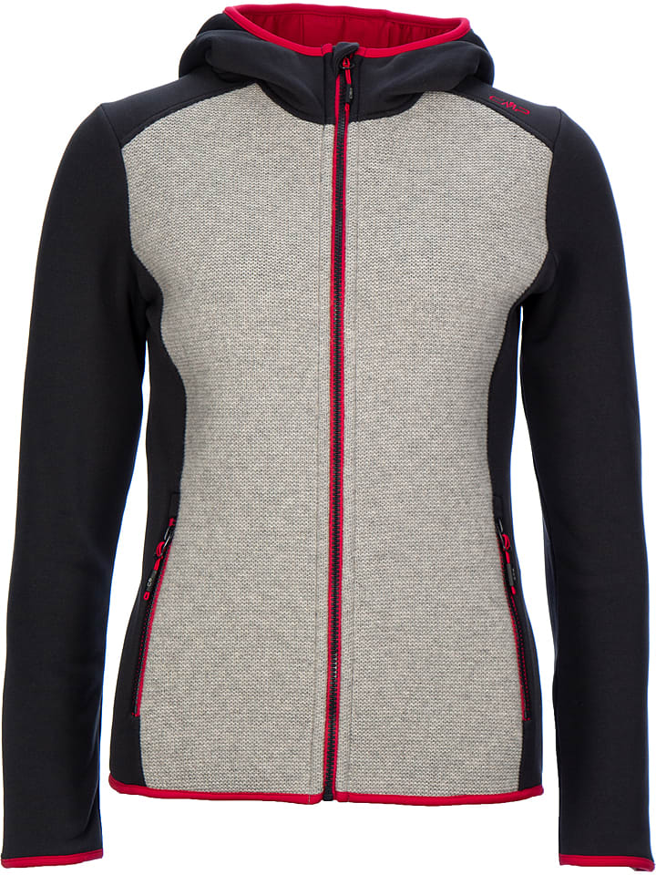 Fleecejacke in Grau Anthrazit Fleecejacke in Grau Anthrazit