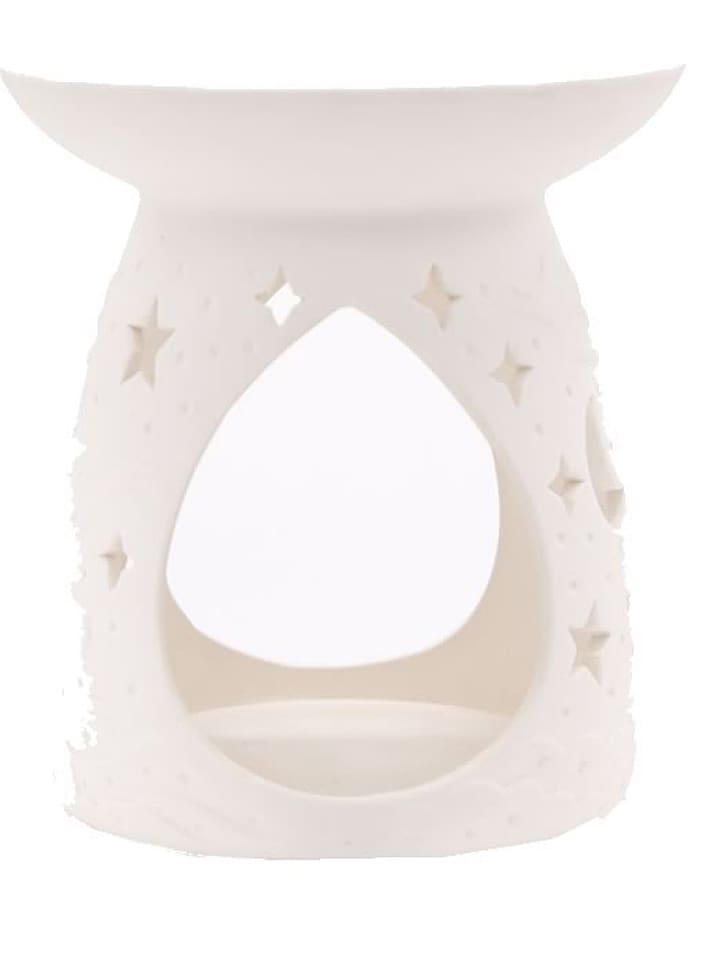 Candle Brothers Duftlampe "Sky" in Weiß - (H)11,9 x Ø 10,6 cm - 33% | Kerzen-vasen