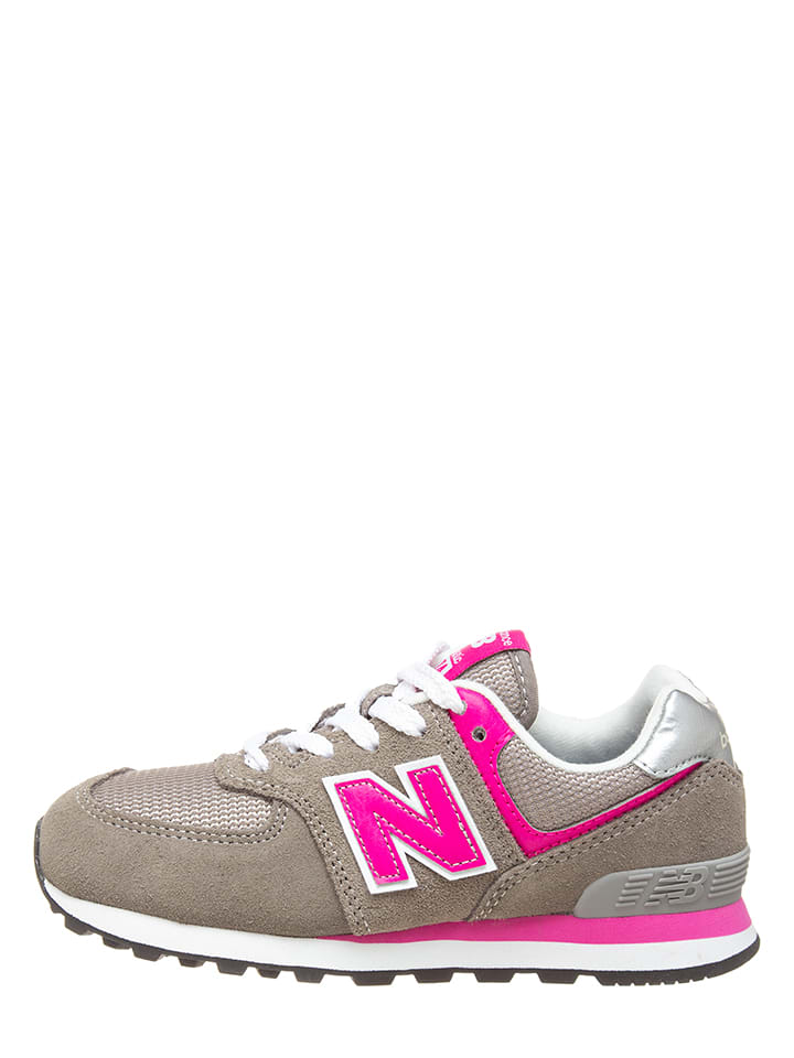 new balance roze grijs