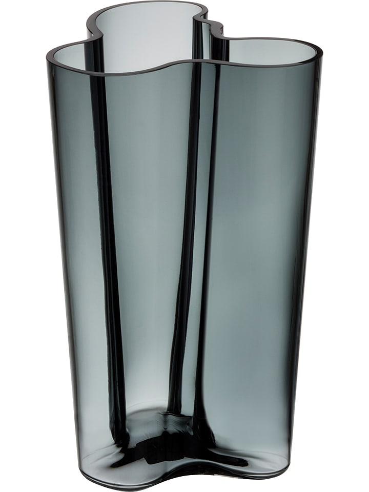 iittala Vase "Aalto" in Anthrazit - (H)25 cm - 53% | Kerzen-vasen