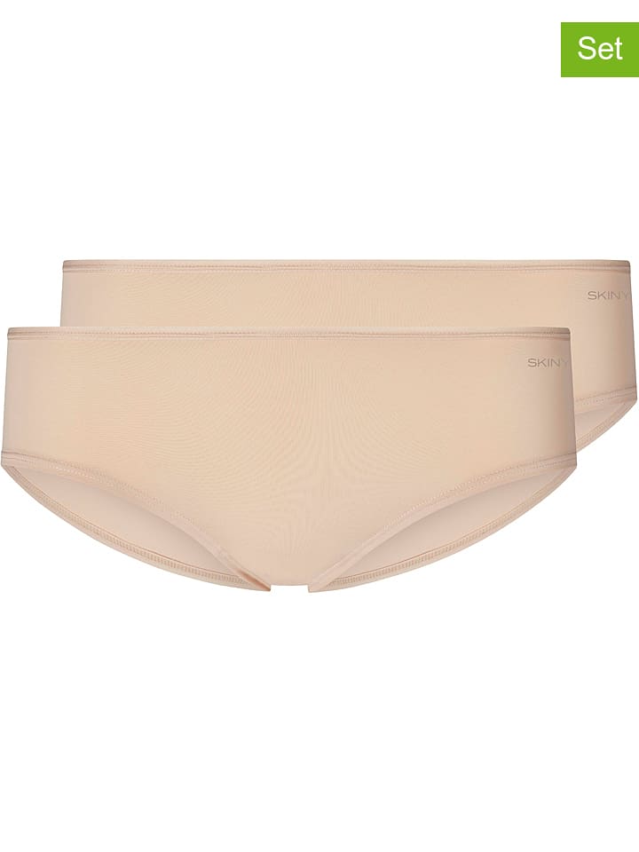 Skiny 2er-Set: Pantys in Beige - 39% | Größe 36 | Damen-unterteile