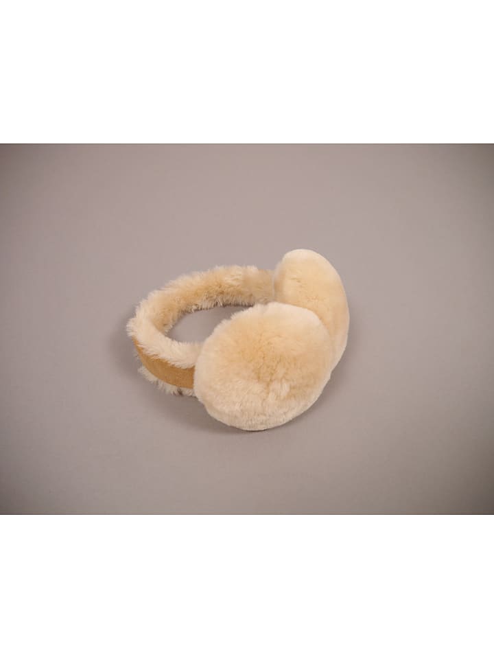 Kaiser Naturfellprodukte Ohrenwärmer in Beige - 15% | Damen-muetzen-caps