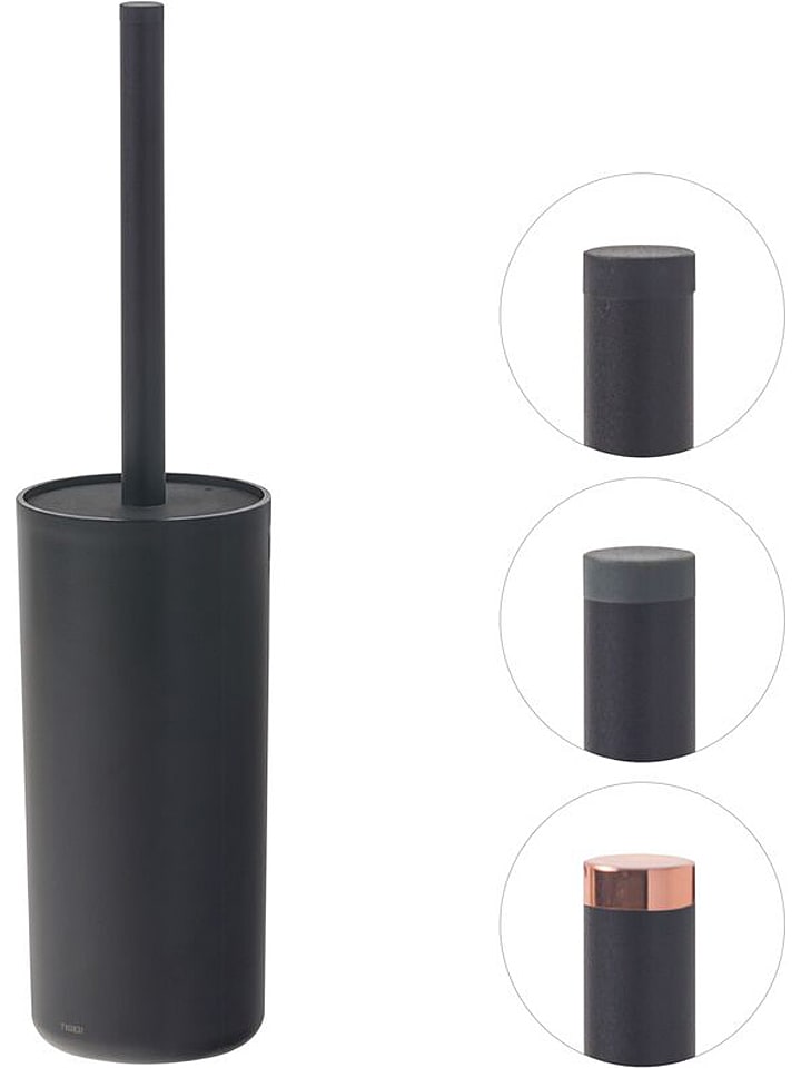 Tiger WC-Garnitur "Urban" in Schwarz - (H)38,6 cm - 13% | Badezimmer-accessoires