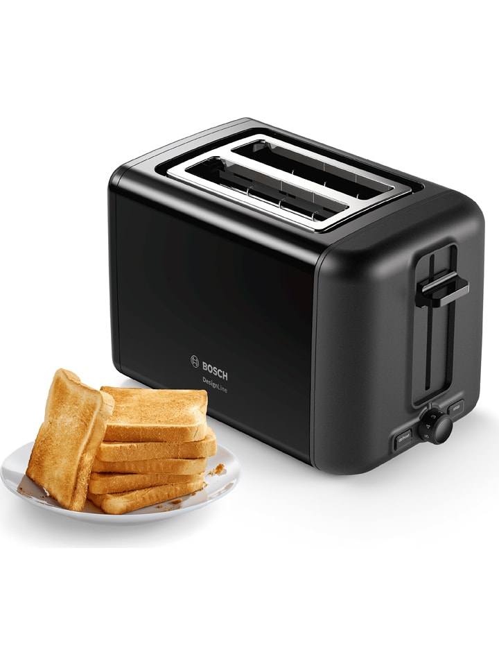 Bosch Kleingeräte Toaster "Kompakt" in Schwarz - 15% | Kuechengeraete