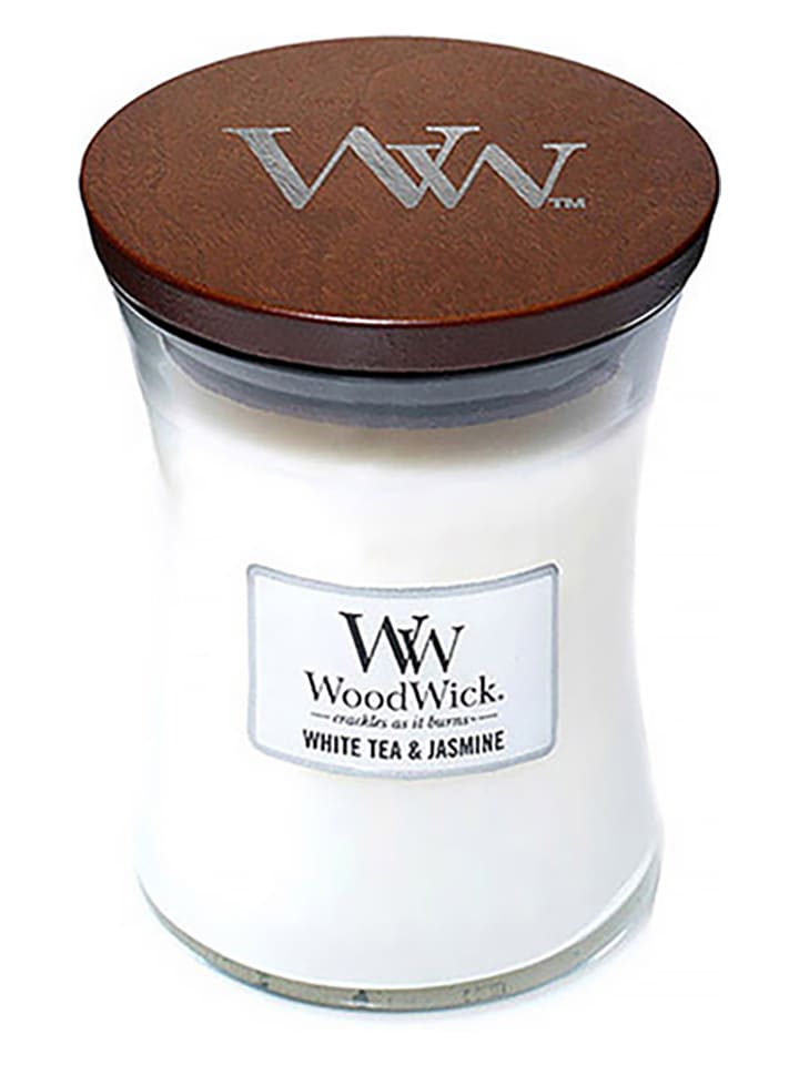 WoodWick Duftkerze "White Tea & Jasmine" - 275 g - 21% | Kerzen-vasen