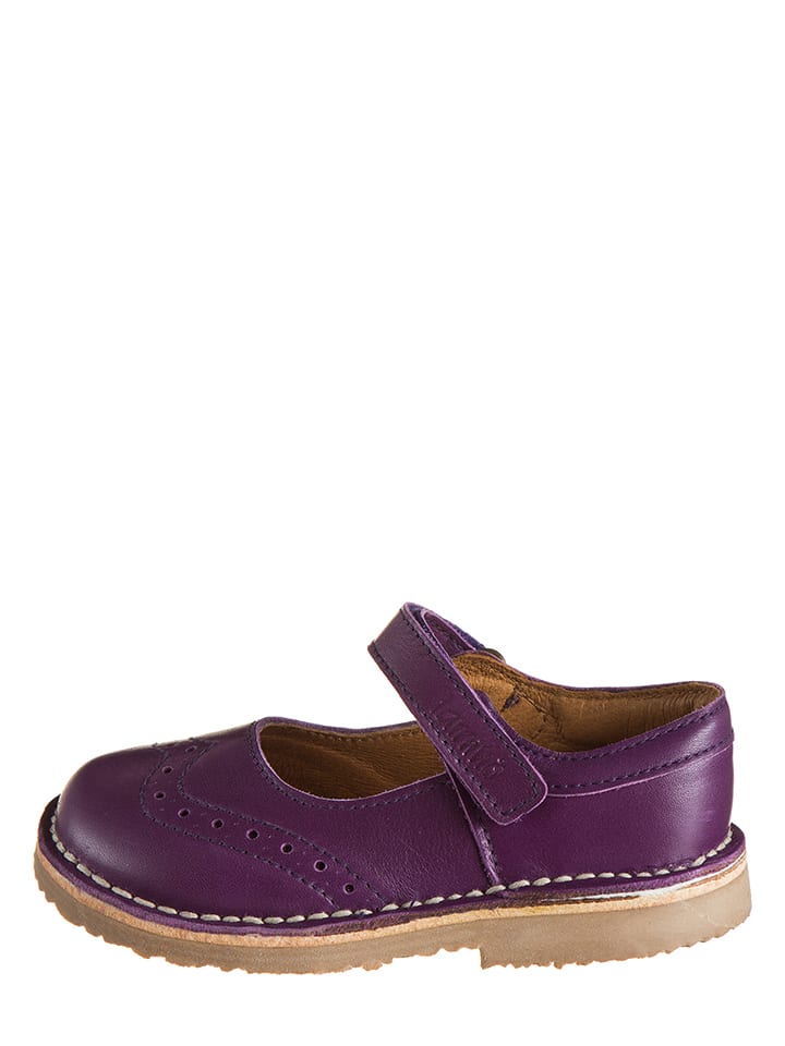 Lamino - Ballerines à bride en cuir - violet | Outlet limango
