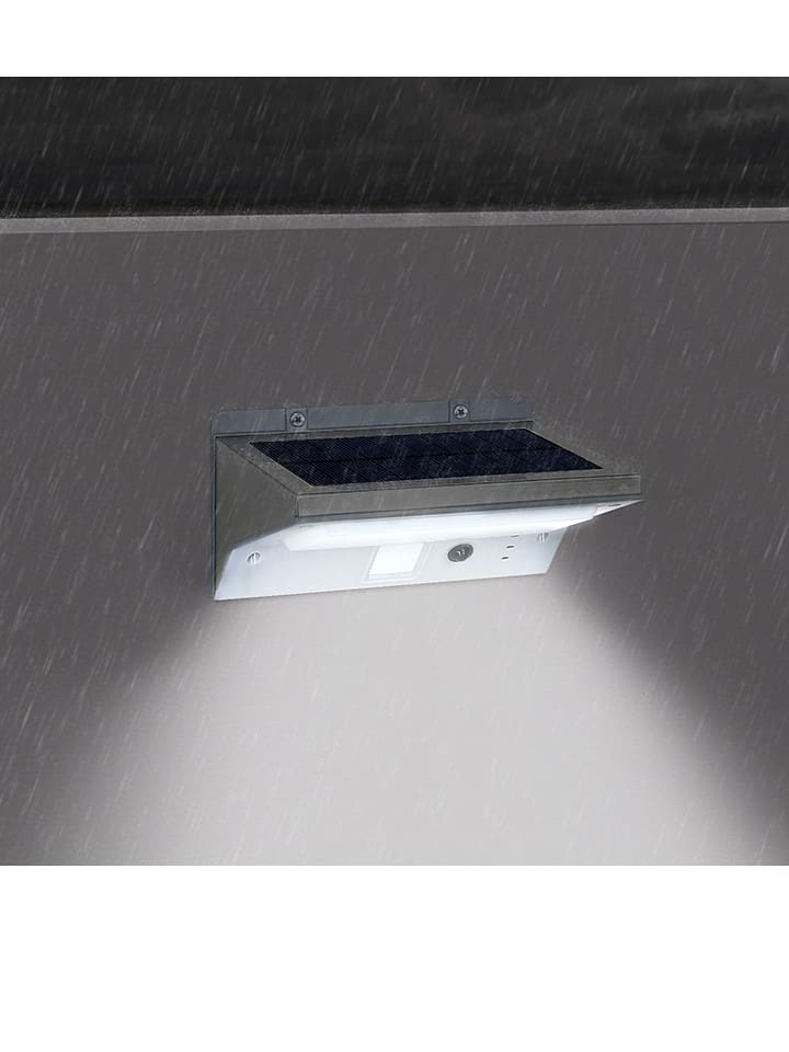 Solarna Lampa Ogrodowa Led Derby W Kolorze Białym 164 X 84 Cm