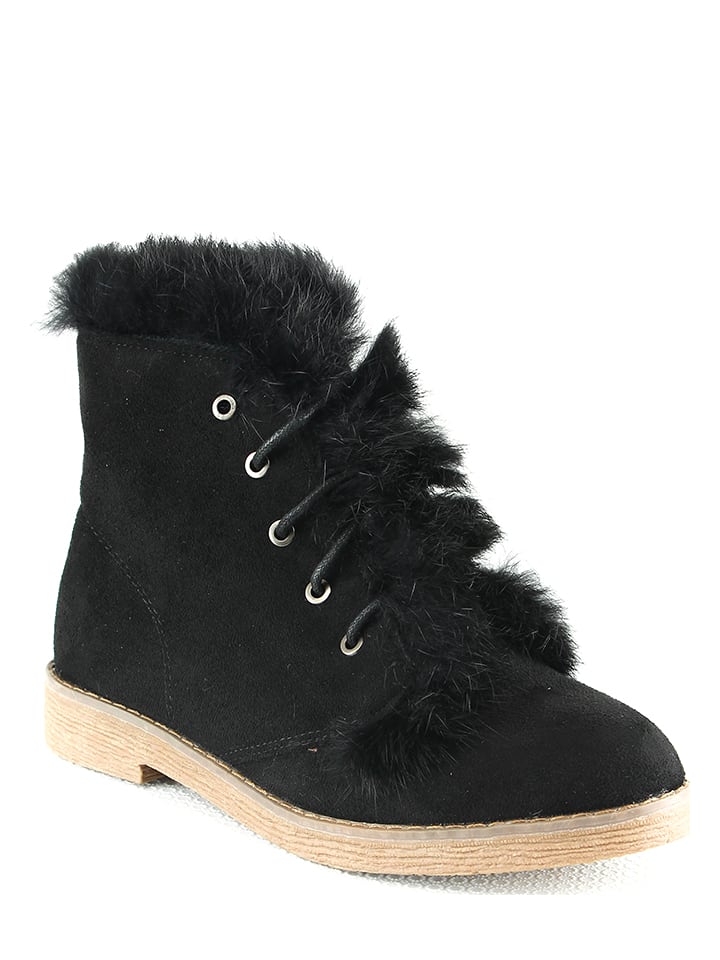 Foreverfolie Winterboots in Schwarz - 71% | Größe 36 | Damen stiefel Foreverfolie Winterboots in Schwarz - 71% | Größe 36 | Damen stiefel