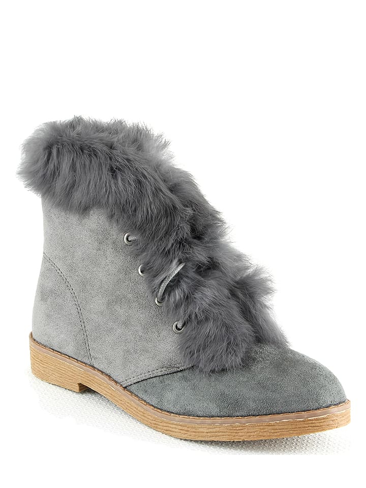 Foreverfolie Winterboots in Grau - 76% | Größe 36 | Damen stiefel Foreverfolie Winterboots in Grau - 76% | Größe 36 | Damen stiefel