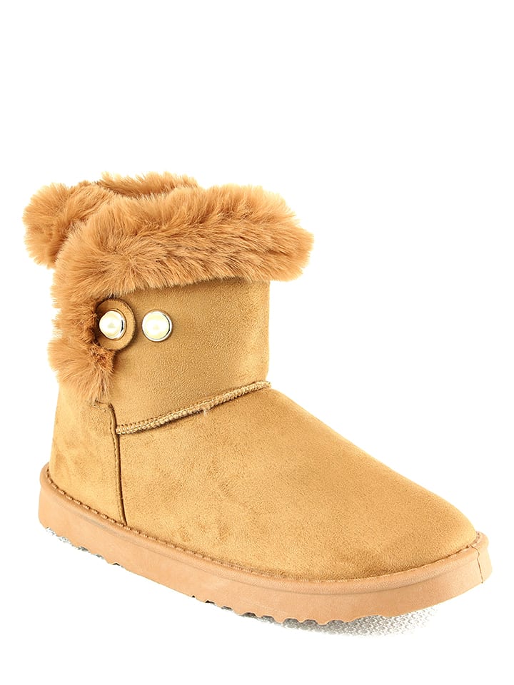 Foreverfolie Winterboots in Camel - 66% | Größe 36 | Damen stiefel Foreverfolie Winterboots in Camel - 66% | Größe 36 | Damen stiefel