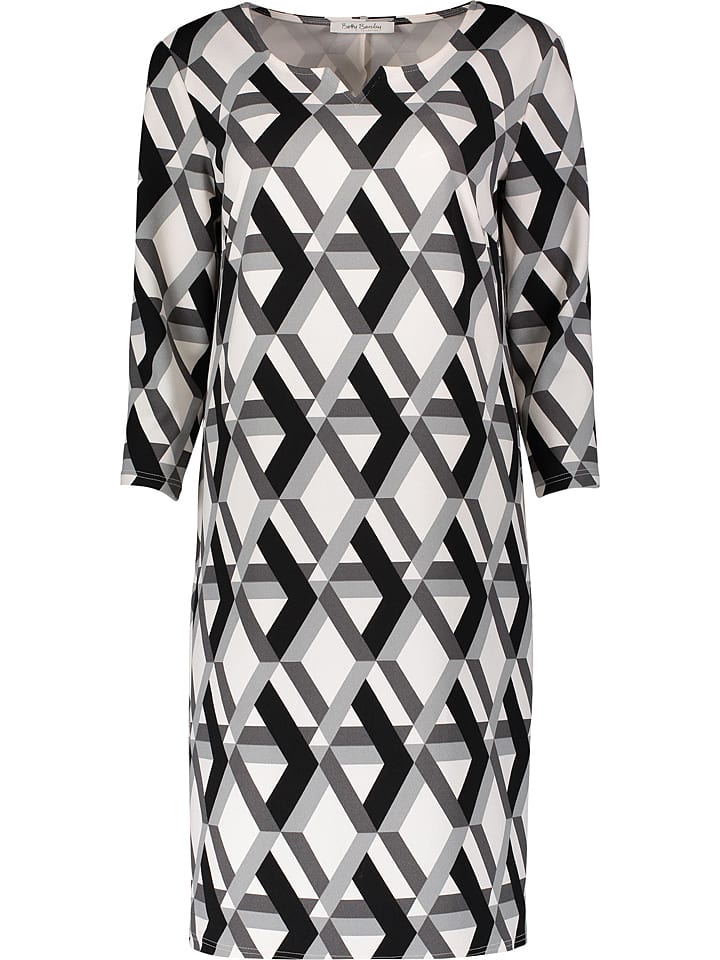 Betty Barclay Kleid In Creme Schwarz Limango Outlet