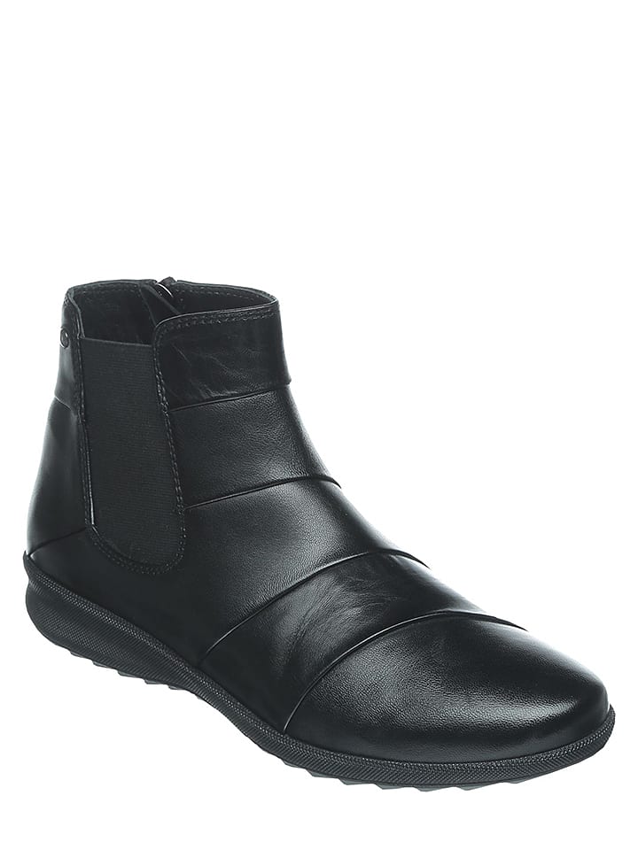 SALAMANDER - Leder-Chelsea-Boots "Marga" in Schwarz ...