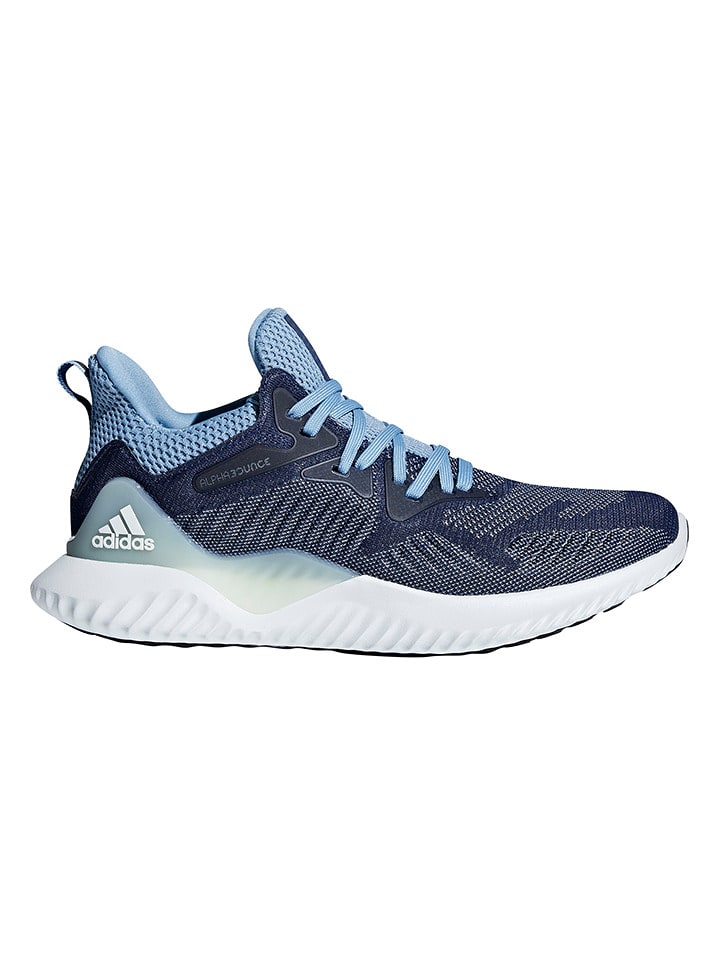 donkerblauwe adidas sneakers