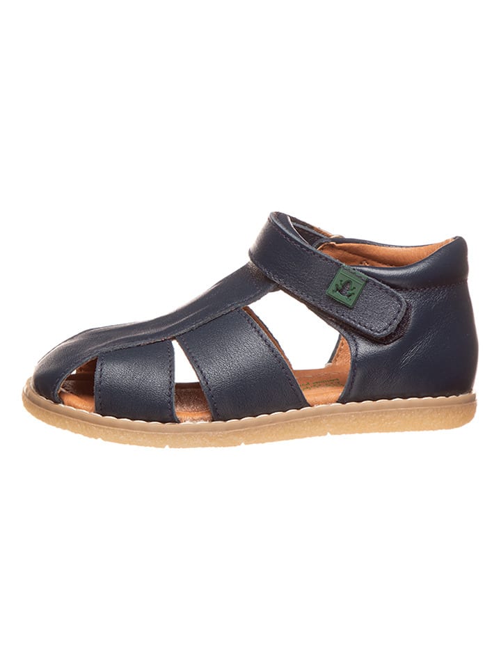 Babys Schuhe | Leder-HalbsandalenAfrica in Khaki - FL94525
