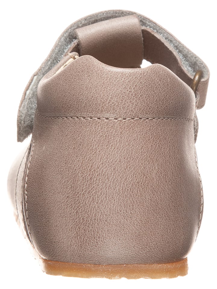 Babys Schuhe | Leder-Halbsandalen in Beige - CK43795