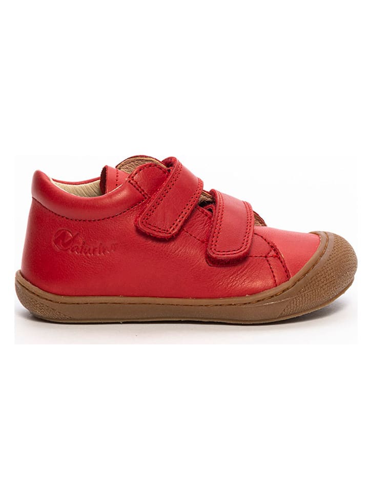 Babys Schuhe | Leder-Lauflernschuhe in Rot - BL84522