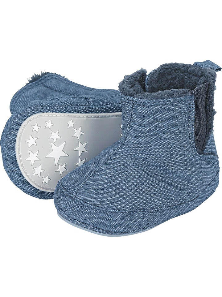 Babys Schuhe | Krabbelschuhe in Blau - JF83040