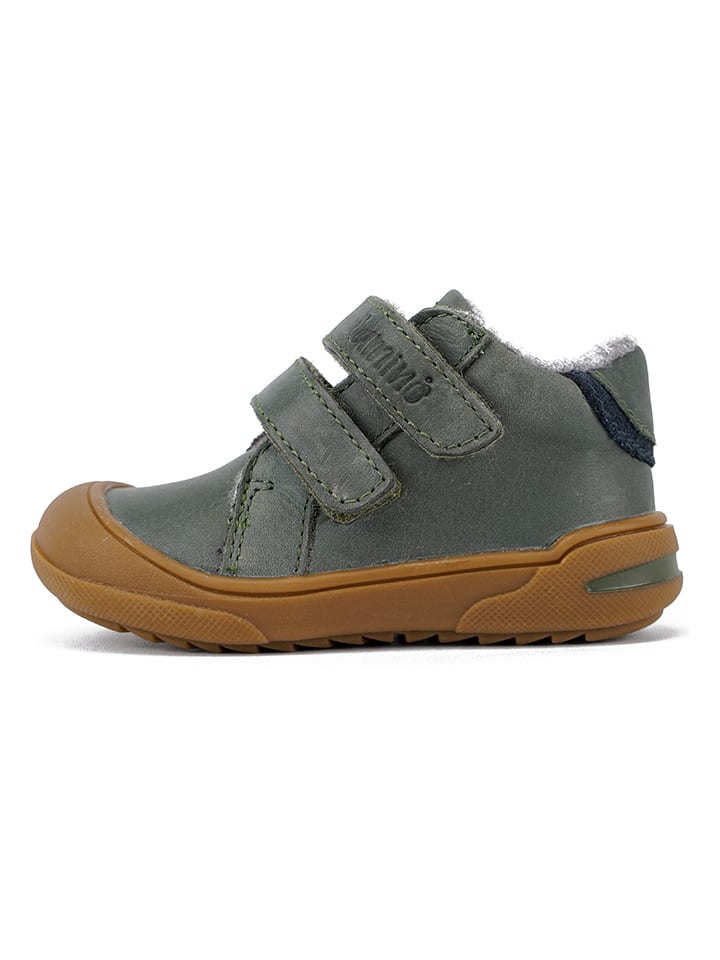 Babys Schuhe | Leder-Lauflernschuhe in Grün - PT16182