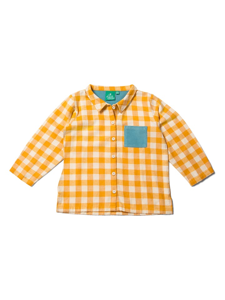 Babys Bekleidung | Hemd in Gelb/ Creme - AZ03525