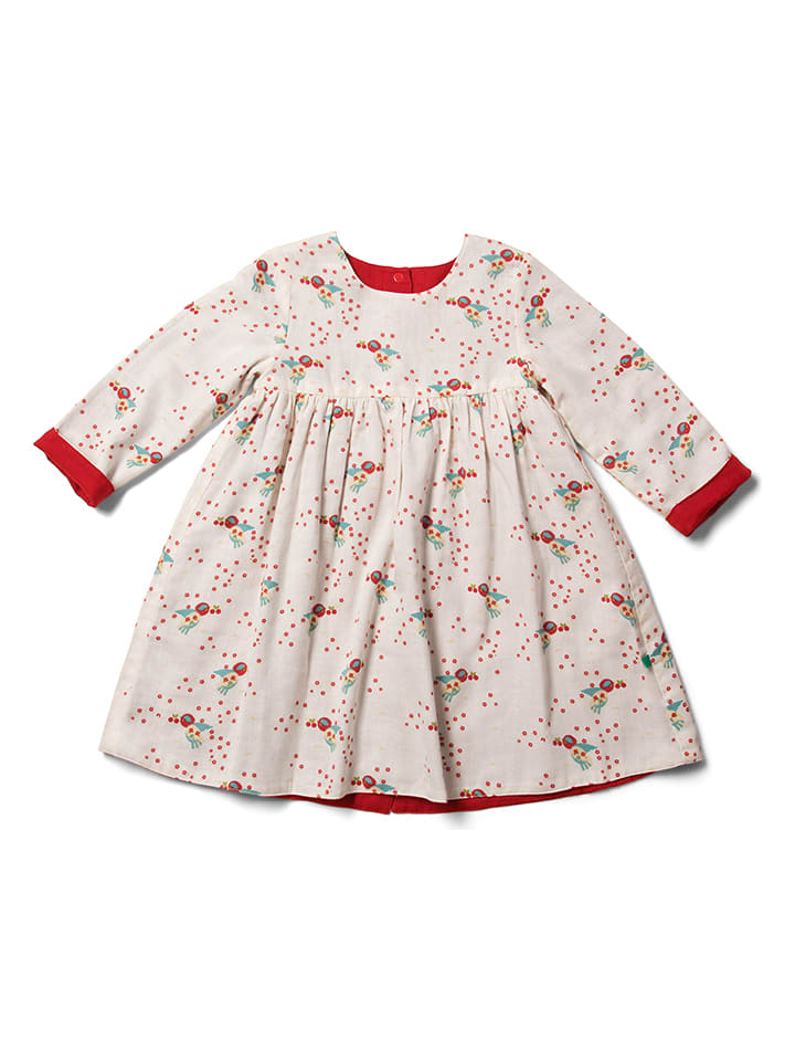 Babys Bekleidung | WendekleidCherry blossom in Weiß/ Rot - AH19662
