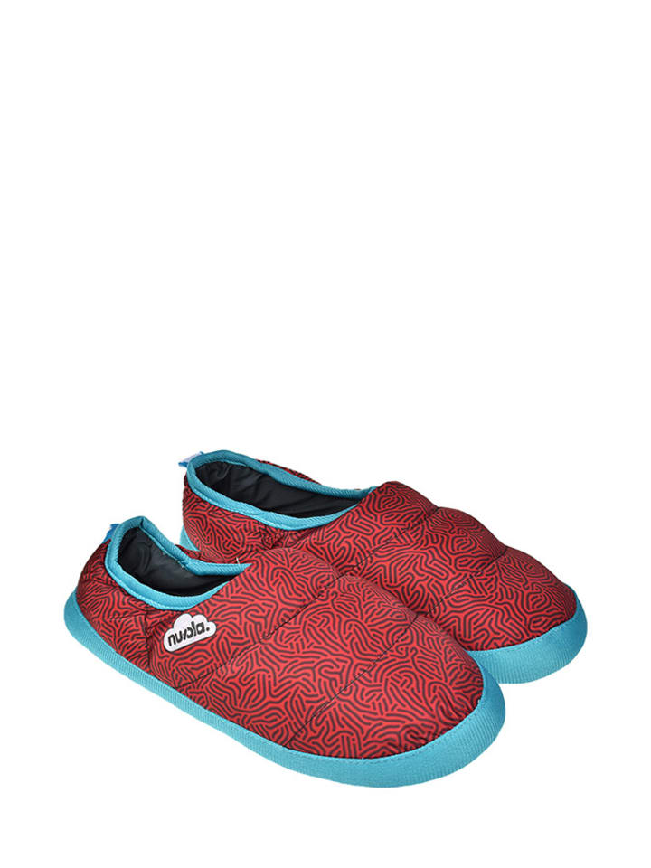 Kinder Schuhe | HausschuheNoodle in Rot/ Bunt - YG81097