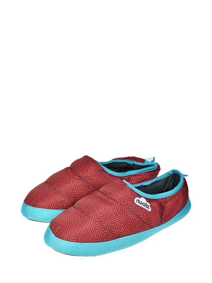 Kinder Schuhe | HausschuheNoodle in Rot/ Bunt - YG81097