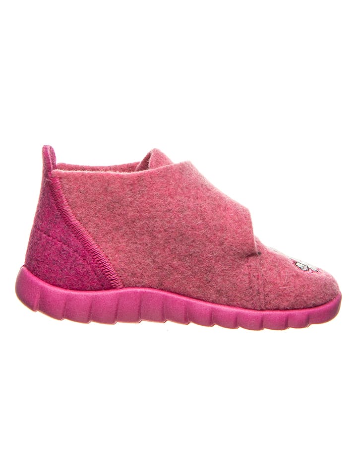 Babys Schuhe | Hausschuhe in Pink meliert - QN87544