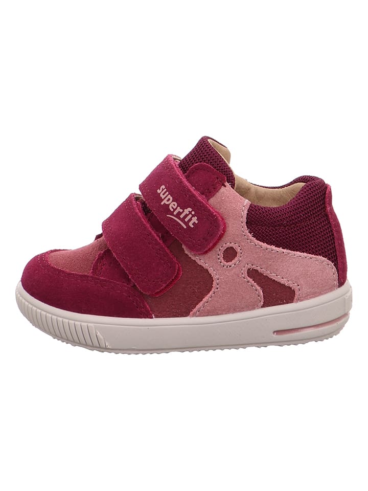 Babys Schuhe | Leder-LauflernschuheMoppy in Bordeaux/ Pink - YV29535