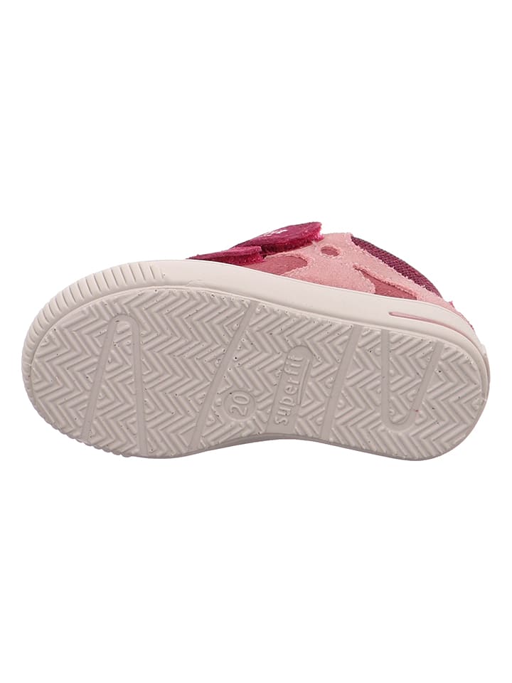 Babys Schuhe | Leder-LauflernschuheMoppy in Bordeaux/ Pink - YV29535