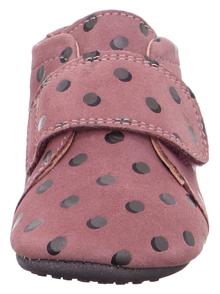 Babys Schuhe | Leder-KrabbelschuhePapageno in Rosa - LO01556