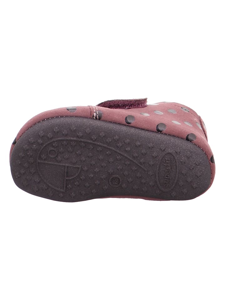 Babys Schuhe | Leder-KrabbelschuhePapageno in Rosa - LO01556