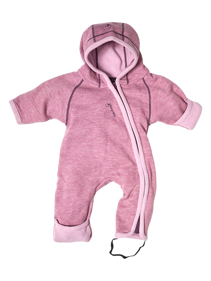 Babys Bekleidung | OverallWooly in Rosa - EH99833