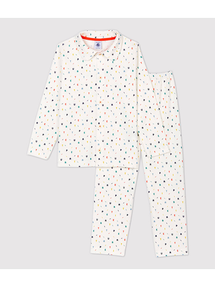 Babys Bekleidung | Pyjama in Weiß/ Bunt - BW71269
