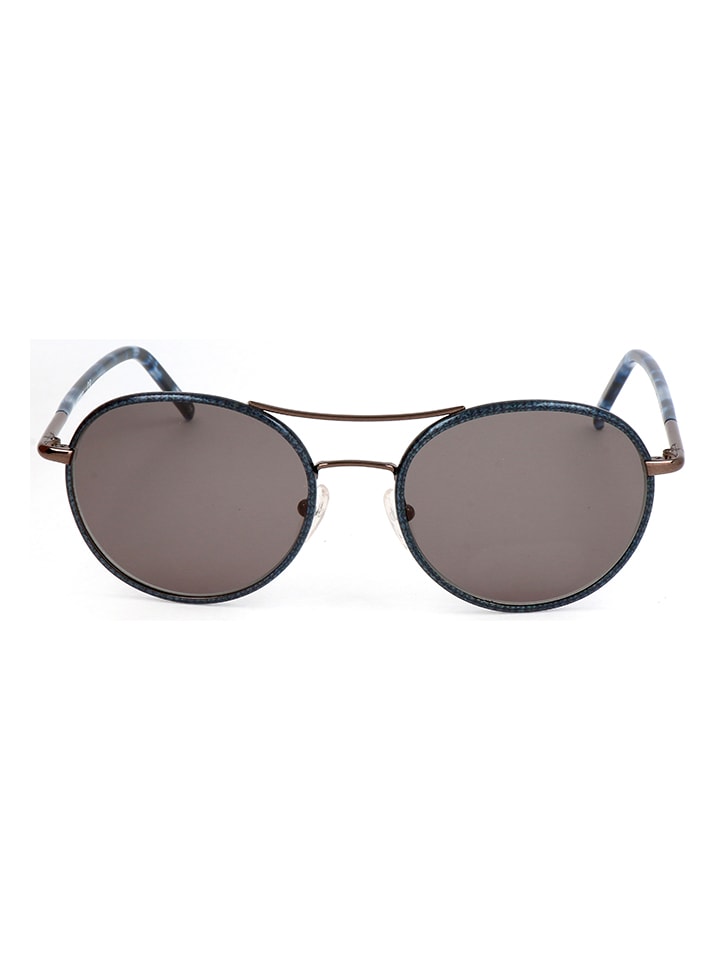 Herren Accessoires | Herren-Sonnenbrille in Blau/ Braun - VL05393