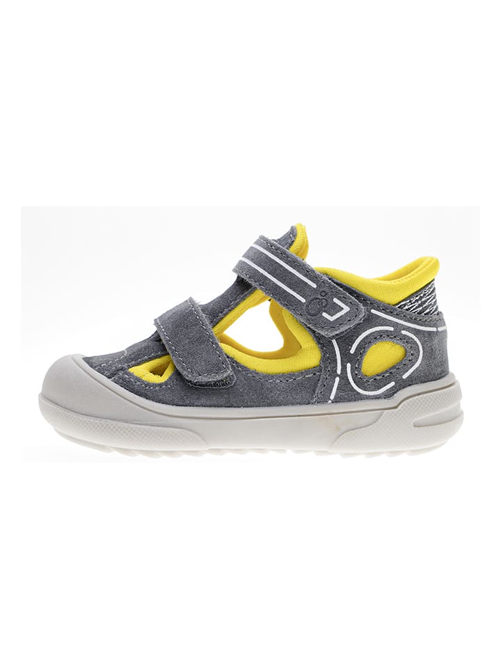 Babys Schuhe | Leder-Halbsandalen in Grau - PB35775